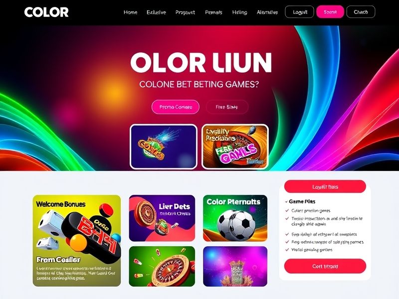 Explore the thrilling world of color-based gambling exclusively at colorgame.com. Boost your winning potential with expert-approved strategies and the latest game updates.